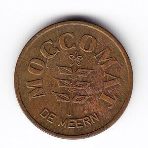 Moccomat De Meern Netherlands Vending Machine Token (b23)